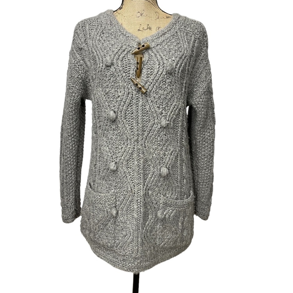 URBAN Outfitters BDG Chunky Wool Blend Cable Knit Sweater
